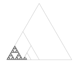 An Sierpinski gasket under construction