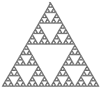 An approximation of the Sierpinski gasket